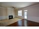 Living room with hardwood floors and fireplace at 168 Waypoint Dr, Stockbridge, GA 30281