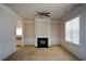 Bright living room with hardwood floors and fireplace at 168 Waypoint Dr, Stockbridge, GA 30281