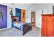 bedroom with a superhero theme and access to a hallway at 2555 Flat Shoals Rd # 1801, Atlanta, GA 30349
