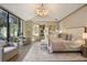 Main bedroom with sitting area and large windows at 2716 Ridgewood Nw Rd, Atlanta, GA 30327