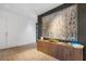 Spacious hallway with large artwork and wood console table at 2716 Ridgewood Nw Rd, Atlanta, GA 30327