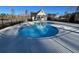 Community pool with a relaxing, free-form design at 4830 Briscoe Dr, Cumming, GA 30028