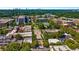 Aerial view of Decatur town square and surrounding buildings at 315 W Benson St, Decatur, GA 30030