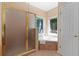 Relaxing bathroom with soaking tub and walk-in shower at 7802 Bamby Rd, Cumming, GA 30041
