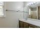 Clean bathroom with vanity and shower at 271 Kings Walk, Douglasville, GA 30134