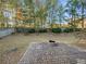 Landscaped backyard with fire pit and patio at 4330 Balsam Bark Dr, Cumming, GA 30028