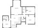Second floor plan showing two bedrooms, bonus room, and two bathrooms at 4330 Balsam Bark Dr, Cumming, GA 30028