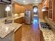 Kitchen with granite counters and stainless steel appliances at 4330 Balsam Bark Dr, Cumming, GA 30028
