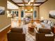 Spacious living room with fireplace and hardwood floors at 4330 Balsam Bark Dr, Cumming, GA 30028