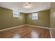 Finished basement room with hardwood floors at 2670 Foxlair Trl, Atlanta, GA 30349