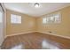 Large bedroom with hardwood floors and ample natural light at 2670 Foxlair Trl, Atlanta, GA 30349