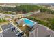 Community swimming pool with surrounding area at 510 Cooper Ln, Woodstock, GA 30189