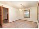 Simple dining area with a chandelier at 2052 Brannen Se Rd, Atlanta, GA 30316
