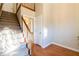 Entryway with staircase and hardwood floors at 1450 Gateside Ct, Snellville, GA 30078