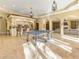 Game room featuring a ping pong table and wet bar at 1513 Jones Rd, Roswell, GA 30075