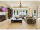 Spacious living room with fireplace and built-in shelving at 1513 Jones Rd, Roswell, GA 30075