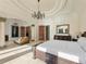 Luxurious main bedroom with high ceilings and large windows at 1513 Jones Rd, Roswell, GA 30075