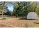 Large backyard with storage shed and playset at 3403 Ridgecrest Se Rd, Smyrna, GA 30080