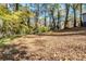 Large side yard with mature trees and leaves at 231 Glenrose Sw Cir, Atlanta, GA 30354