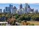 Stunning aerial view showcasing cityscape and park at 587 Virginia Ave # 805, Atlanta, GA 30306