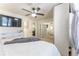 Spacious bedroom with mirrored closet and ensuite bathroom access at 111 Swanton Hill Ct, Decatur, GA 30030