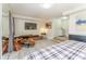 Comfortable bedroom with large TV and sitting area at 111 Swanton Hill Ct, Decatur, GA 30030