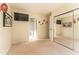 Charming bedroom with wall-mounted TV and mirrored closet at 111 Swanton Hill Ct, Decatur, GA 30030