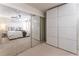 Bright bedroom with mirrored closet doors and plush carpeting at 111 Swanton Hill Ct, Decatur, GA 30030