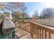 Spacious deck with grill and backyard view at 111 Swanton Hill Ct, Decatur, GA 30030