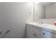 Clean bathroom with white vanity and a mirror at 3010 Reynolds Run, Mcdonough, GA 30252