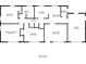 Detailed floor plan with dimensions of each room at 6103 Oakwood Sw Cir, Covington, GA 30014