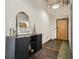 Entryway with modern console table and mirror at 426 Marietta Nw St # 410, Atlanta, GA 30313