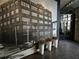 Lobby with large historical building photo and planters at 426 Marietta Nw St # 410, Atlanta, GA 30313