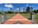 Pathway through a park with city skyline view at 426 Marietta Nw St # 410, Atlanta, GA 30313