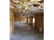 Unfinished basement with concrete floor at 504 Overlook Rd, Covington, GA 30052