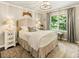 Charming bedroom with a queen-size bed and large windows at 20 Pointe Se Ter, Atlanta, GA 30339