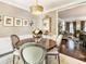 Elegant dining room with a view to the living room at 20 Pointe Se Ter, Atlanta, GA 30339