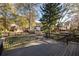 Spacious deck overlooks a fenced backyard with mature trees at 490 Gift Ave, Atlanta, GA 30316