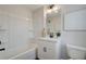 Bathroom with tub, vanity, and neutral colors at 3304 Cranston Ln, Kennesaw, GA 30144