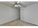 Bright bedroom with ceiling fan and ample closet space at 2075 Pine Tree Dr # A4, Buford, GA 30518