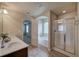 Bathroom with a tub, shower and double vanity at 138 Gorham Gates Dr, Hiram, GA 30141