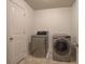 Laundry room with LG washer and dryer at 138 Gorham Gates Dr, Hiram, GA 30141