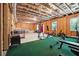 Basement with home gym and dog kennels at 2599 Windsor Knoll Dr, Dacula, GA 30019