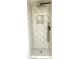 Modern shower with updated fixtures and diamond patterned tile at 1445 Watercrest Cir, Lawrenceville, GA 30043