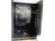 Modern shower with black tile and gold fixtures at 1445 Watercrest Cir, Lawrenceville, GA 30043