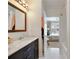 Bathroom with a double vanity and marble countertop at 1850 Cotillion Dr # 2304, Atlanta, GA 30338