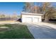 Detached two-car garage with modern design at 5563 Austell Road #A, Austell, GA 30106