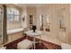 Spacious bathroom featuring a soaking tub, dual vanities, and elegant decor at 11 Old Paces Nw Pl, Atlanta, GA 30327