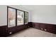 Office with dark wainscoting and carpet flooring at 904 Berry Ct, Canton, GA 30114