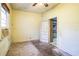 Simple bedroom with window and ceiling fan at 492 S Cherokee Rd, Social Circle, GA 30025